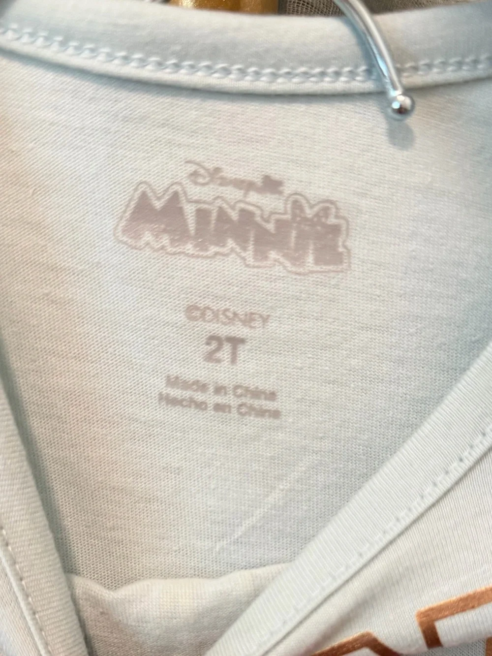 Disney Minnie Top with Pink Leopard Minnie Play Outfit Set